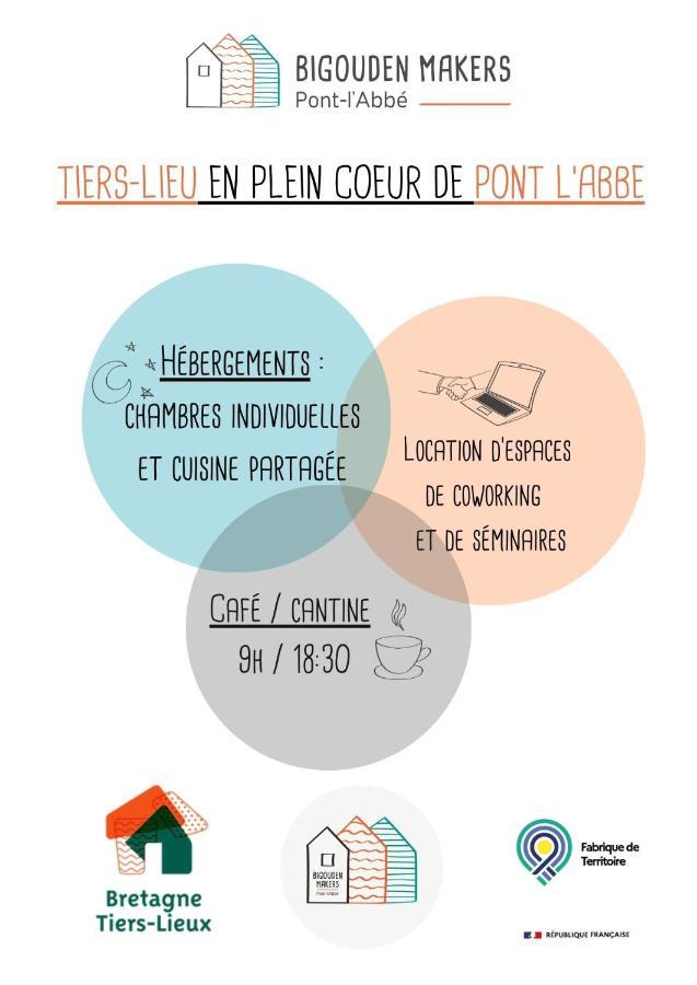 Bigouden Makers Hotel Pont-l'Abbe Ngoại thất bức ảnh